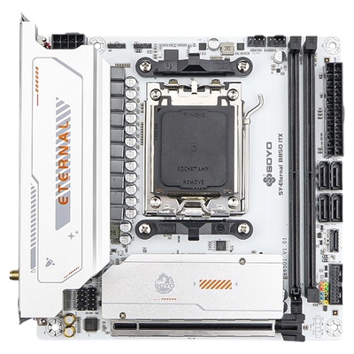 梅捷B850ITXWIFI台式机办公主板