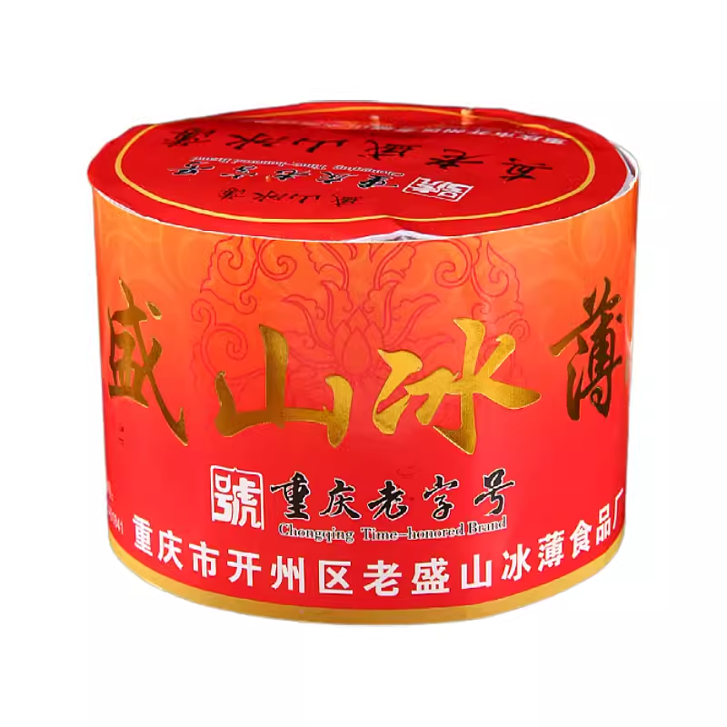 老盛山冰薄月饼糕点零食大芝麻饼
