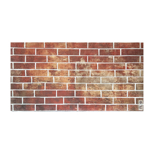 PU文化砖仿古砖小青砖红砖墙砖文化石背景墙饰面板外墙装饰板防水