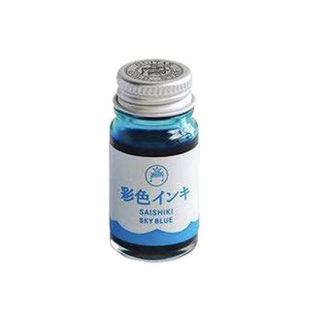 nakabayashi仲林  [SAISHIKI ]日本非碳素墨水钢笔用黑色学生彩色墨水sheen水彩笔补充液记号笔红墨水12ml