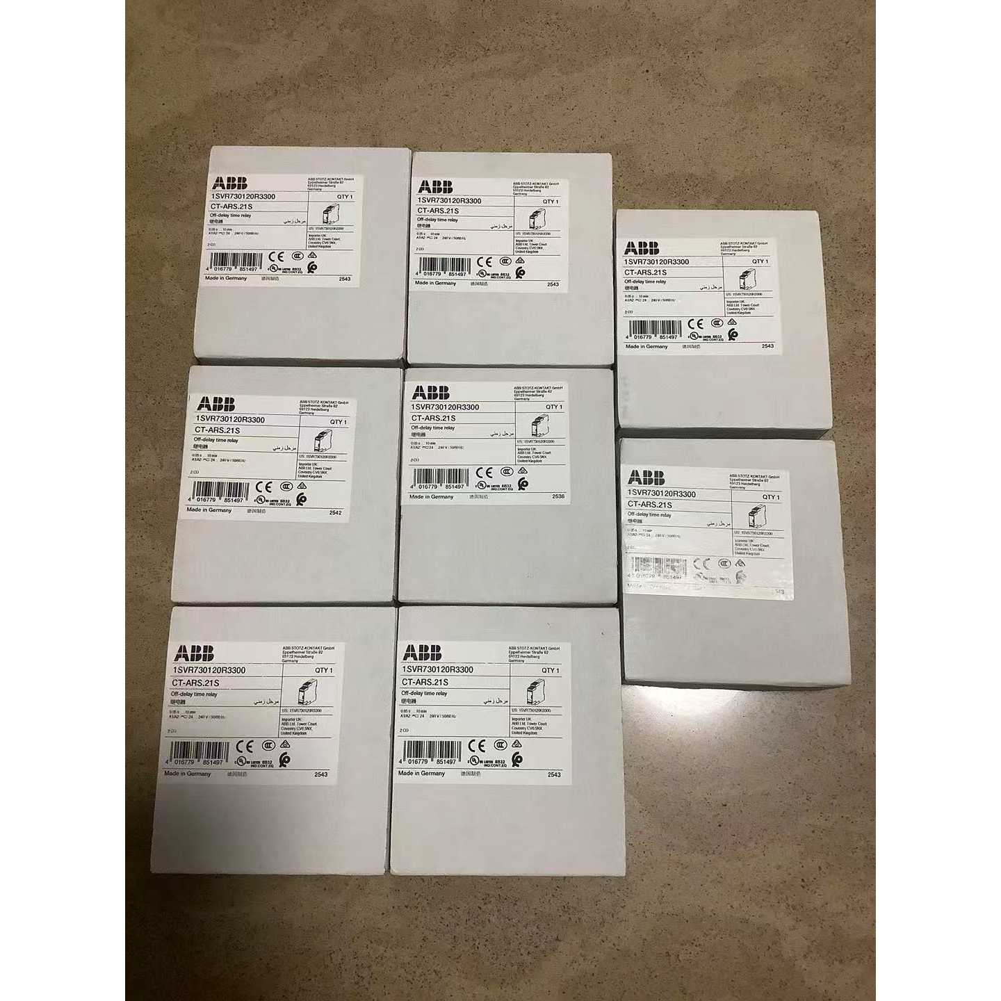询价下单CT-ARS.21S ABB 继电器可开票可维修
