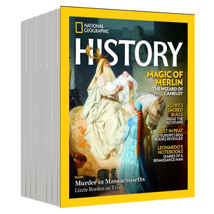 【订阅/单期】National Geographic History 2025/26年6期订购 美国国家地理历史特刊 英语英文原版国外人文历史读物杂志期刊