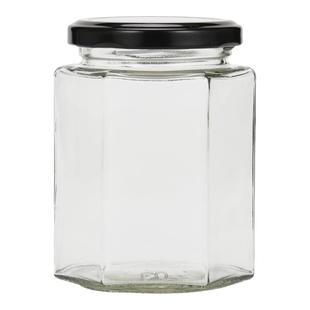 储物玻璃罐密封腌菜蜂蜜瓶子耐高温食品级透明带盖果酱罐头瓶空瓶