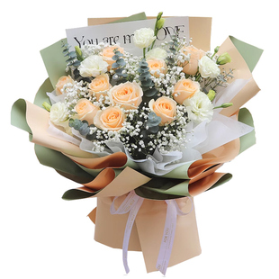 红玫瑰上海鲜花同城速递黄浦杨浦东静安长宁普陀闵行花店送花上门