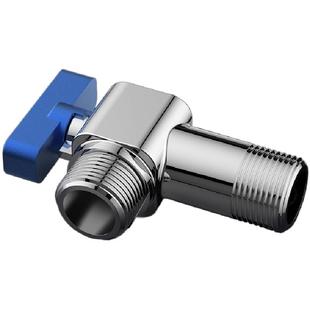 九牧全开大流量角阀全黄铜燃气热水器冷热水加长球阀壁挂炉球阀