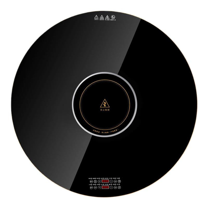 家用智能饭菜加热板保温板自动旋转大功率火锅暖菜板圆形桌面转盘