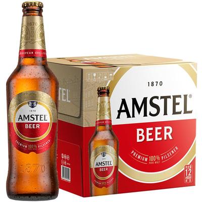 Amstel红爵啤酒460ml*12瓶