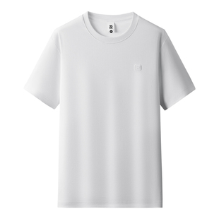 欧货轻奢男士秋冬短袖打底衫圆领简约潮牌百搭重磅加厚T恤上衣