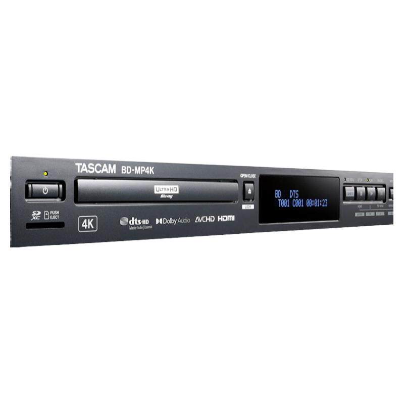 TASCAM达斯冠BD-MP4K 蓝光4K播放器超高清7.1杜比视界 CD播放器