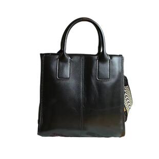 头层牛皮大容量包包女百搭2026新款真皮宽肩带斜挎手提包托特女包