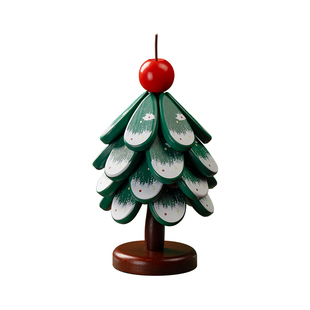 圣诞节实木餐垫家用一人食隔热杯垫创意花盆垫咖啡垫高级感水壶垫