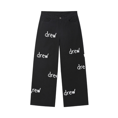 drewhouse弹幕满印休闲长裤
