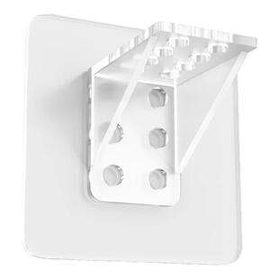 隔板托免打孔固定器层板托衣柜分层直角柜子卡扣固定托三角支撑架