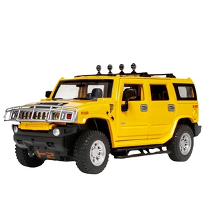 仿真1:24大号悍马H2合金汽车模型越野吉普车摆件小男孩儿童玩具车