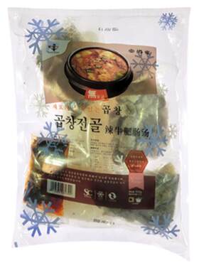 韩国风味辣牛肥肠汤牛肉汤饭食材