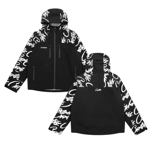 现货CORTEIZ恶魔岛3M硬壳DRILL冲锋衣夹克外套BOXYFIT美式嘻哈