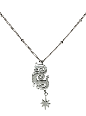 国风龙女叠戴项链不褪色防过敏