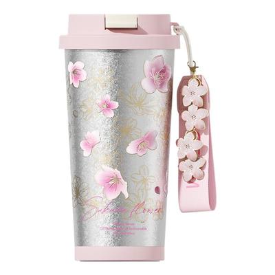 圣诞礼物首选!樱花纯钛保温杯