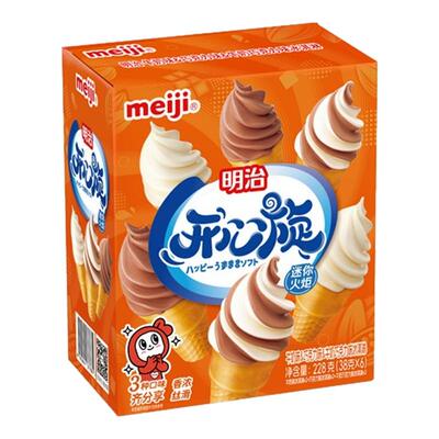 明治开心炫迷你火炬系列冰淇淋