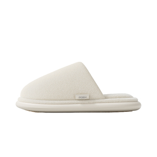 PCEH朴上素棉棉拖鞋女冬季抗菌防臭秋冬居家室内防滑情侣男士棉拖