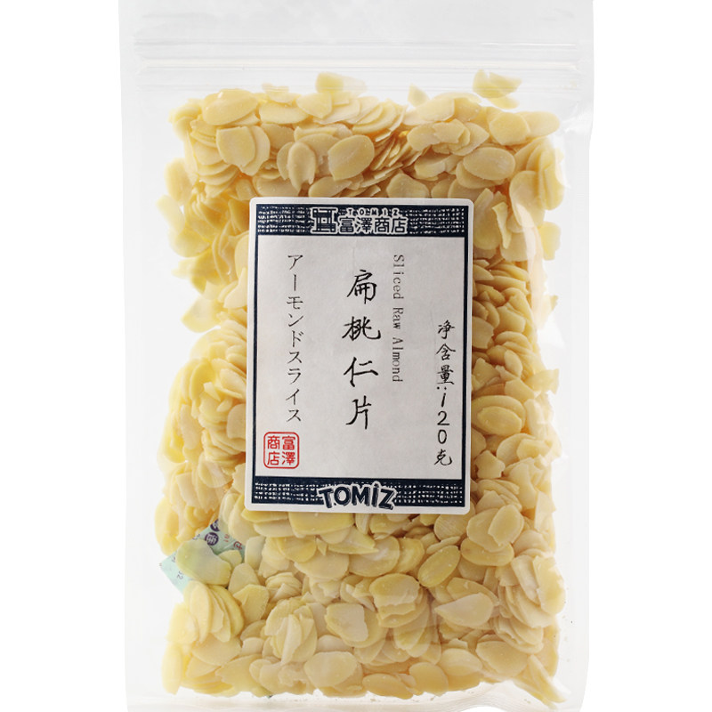 tomiz富泽商店扁桃仁120g片材料