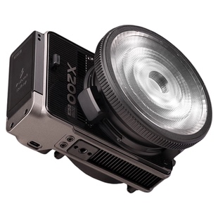 智云功率王X200RGB直播补光灯拍摄专用直播摄影灯便携式户外室内夜景人像发丝拍照柔光补光灯大功率常亮灯