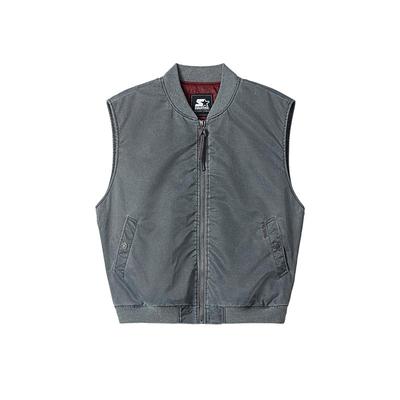 STARTER马甲2025秋冬新款运动休闲新雪丽棉保暖棉服女外套上衣