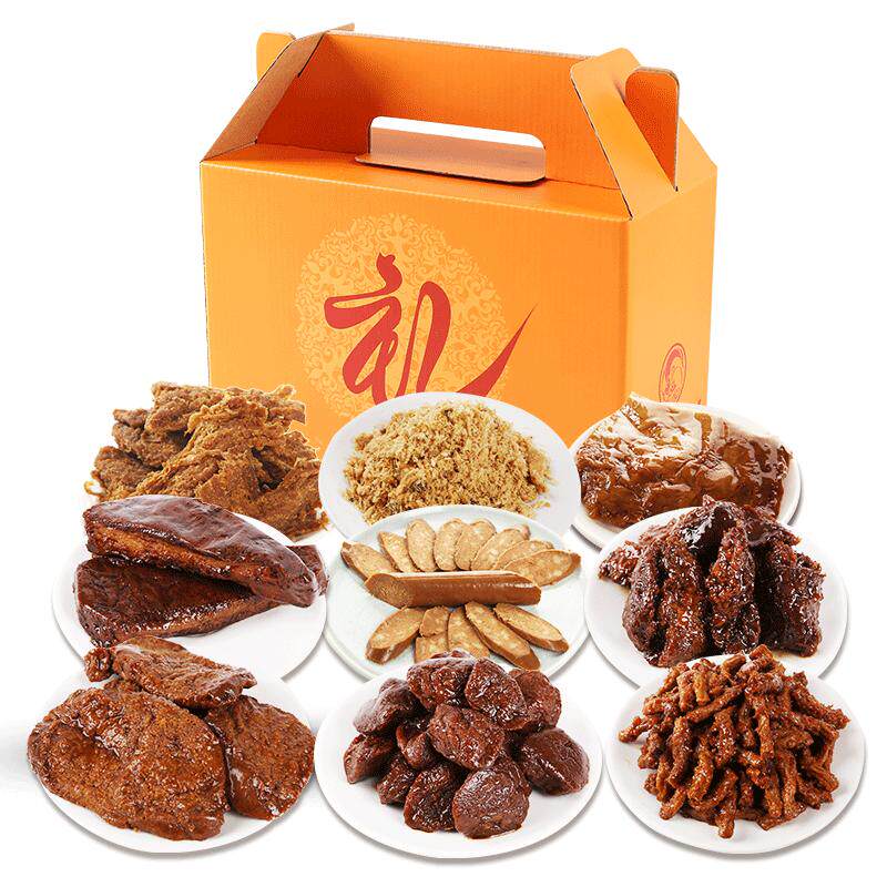 功德林素食风味礼盒年货礼