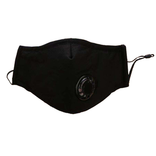 带呼吸阀纯棉布口罩可水洗送kn95过滤片防尘防油烟防护口罩成人