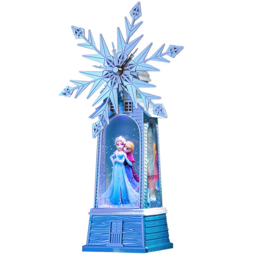 迪士尼冰雪奇缘爱莎安娜公主水晶球音乐盒八音盒生日礼物儿童女孩