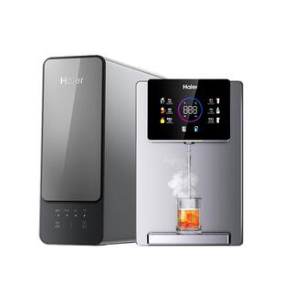 海尔净水器家用加热一体直饮壁挂式管线机套装高端净水机银河3.0