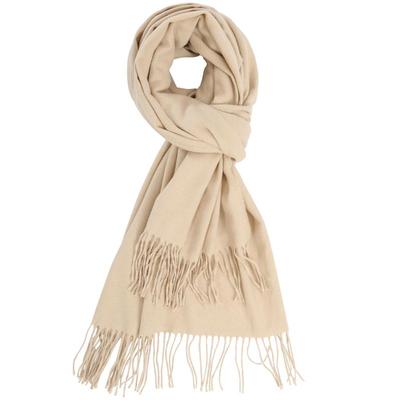 骆驼围巾女秋冬加厚保暖披肩围脖