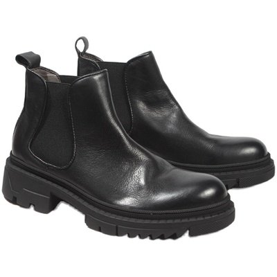 切尔西靴男士英伦复古鞋子