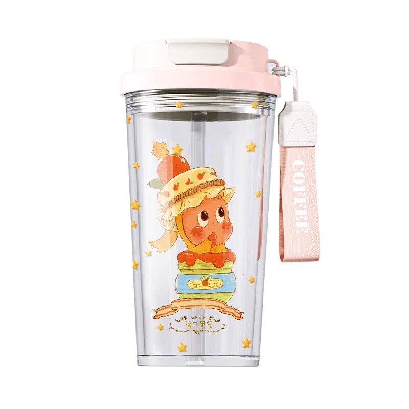 星星人奶瓶级吸管杯可定制
