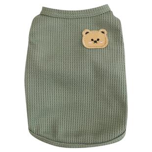 猫衣服防掉毛薄款幼猫短袖夏季衣服宠物猫咪夏天小猫背心夏德文猫