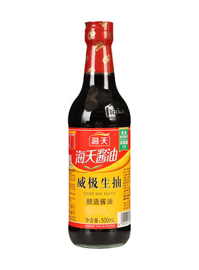 海天威极生抽酱油烹饪炒菜调味品