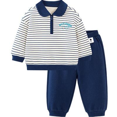 迷你巴拉巴拉运动学院风卫衣