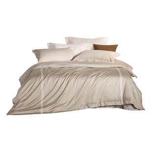 罗莱家纺U易套60支超柔全棉四件套纯棉被套床单时尚1.8m双人套件