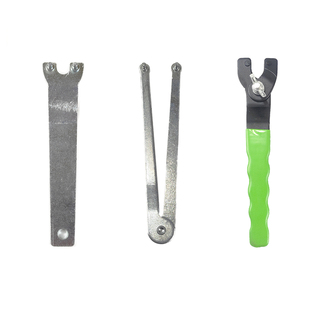 卸角磨机拆卸扳手抛角向磨光机扳手加厚钢万能扳手4mm角磨机配件