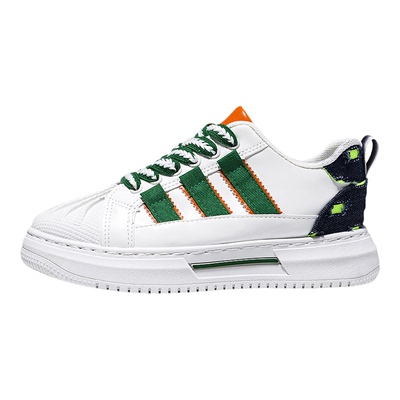 特大码男士加宽厚底贝壳板鞋