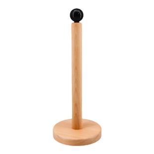 立式头绳大肠发圈收纳杆首饰架实木皮筋头花收纳架发饰挂架展示架