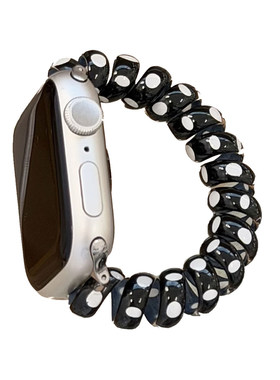 适用小米手环10Pro苹果watch华为Fit5/4红米手表6表带弹力电话线