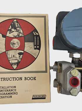 Foxboro N-823DP-H3S1SH2 DP Pressure Transmitter 3000 PSI 30-