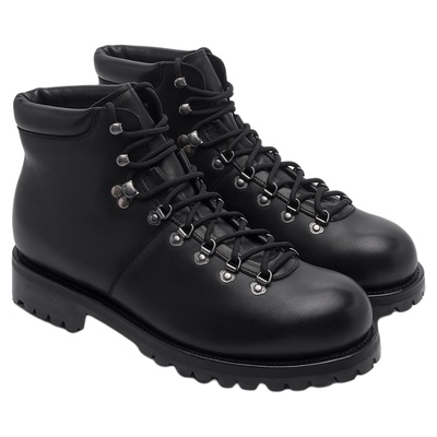 MATTINA秋冬新款正装皮靴手工固特异工艺橡胶大底防滑耐磨