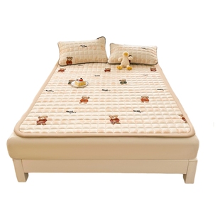 夹棉加厚床垫软垫家用榻榻米床褥垫子学生宿舍床铺单双人租房专用