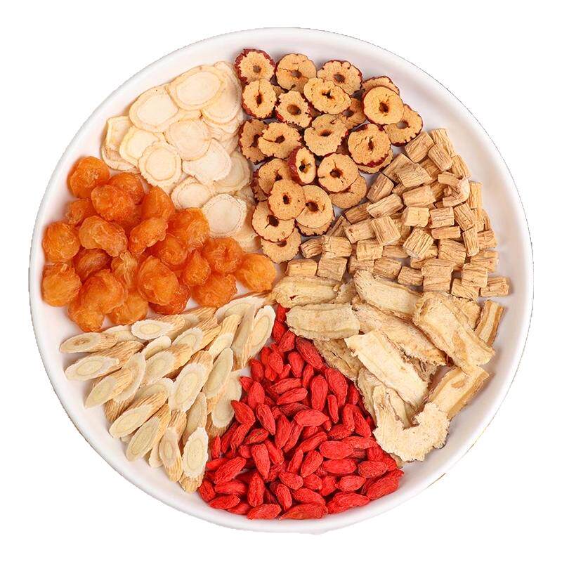 黄芪灵芝党参枸杞红枣桂圆人参茶养生茶包女人补养茶气血女生调理