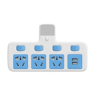 无线转换插座独立开关多功能一转插头带夜灯USB三插电压充电国标