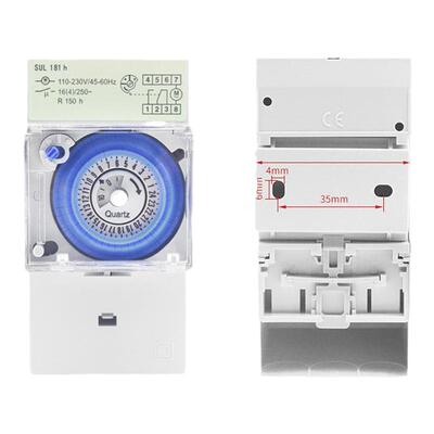 机械式定时器SUL181H时间开关广告路灯烤箱时控开关Naidian耐电