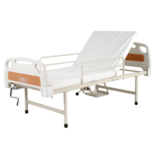 单摇可折叠护理床家用简易单人经济型老人病床瘫痪病人床手动带厕