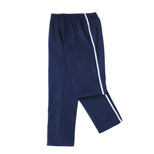 加绒校服裤子藏青色二条杠一道杠冬季加厚藏蓝色校服裤初高中学生